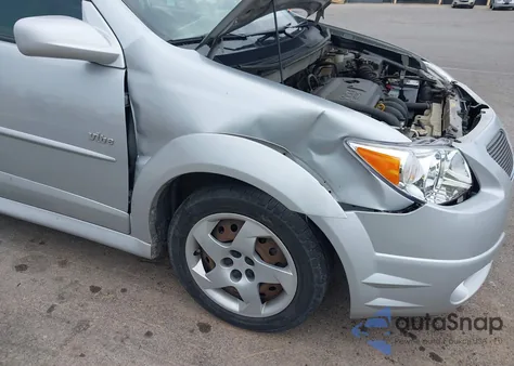 2008 Pontiac Vibe из США, поврежденный, VIN 5Y2SL65868Z405577
